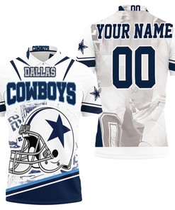 Dallas Cowboys Helmet Nfc East Division Super Bowl 2021 3D All Over Print Polo Shirt, Perfect For Fans
