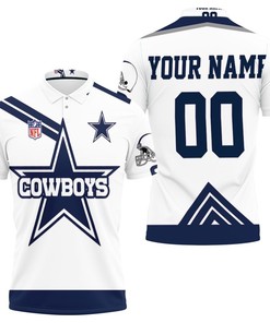 Dallas Cowboys Logo Nfl 3D All Over Print Polo Shirt, Perfect For Fans