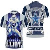 Dallas Cowboys Nfc East Division Champions Super Bowl 2021 Polo Shirt With 3D All Over Print And Ezekiel Elliott 21