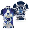 Dallas Cowboys Super Bowl 2021 Nfc East Division All Over Print Polo Shirt With Emmitt Smith 22 - Show Your Support