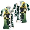 Davante Adams 17 Green Bay Packers 3D Polo Shirt - Stay Stylish And Comfortable