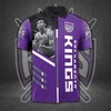 De'Aaron Fox 3D Polo Shirt - A Must-Have For Sacramento Basketball Fans
