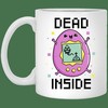 Dead Inside Funny Valentine's Day Mug for Her or Him
