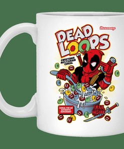 Dead Loops Mug - Valentine's Day Coffee Mug with Inspirational Quotes and Cute Mugs Set