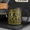 Dead Poetts Society O Captain My Captain Vintage Unisex Coffee Mug | Welton Academia Movie Mug