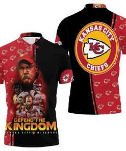 Defend The Kingdom Polo Shirt For Fans Of Afc West Champs Kc Chiefs Super Bowl 2021