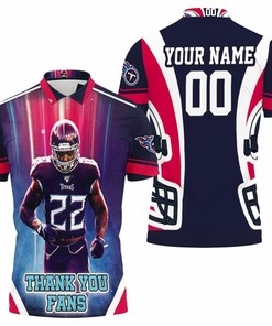 Derrick Henry 22 Titans' Fan? Declare Your Team'S Victory With Afc South Champions 2021 Personalized Polo Shirt