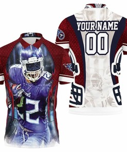 Derrick Henry 22 Titans' Fan? Victory Is Yours With 2021 Super Bowl Afc South Champions Personalized Polo Shirt