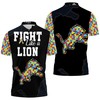 Detroit Lions Autism Support Polo Shirt - Gear Up And Spread Awareness