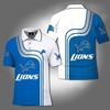 Detroit Lions Nfl Fans Skull Polo Shirt - Perfect For Die-Hard Fans Who Want To Stand Out