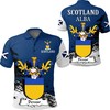 Dickson Scottish Family Crest Golf Polo Shirt - A Must-Have For Golfers Who Love Scottish Heritage