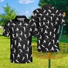 Disc Golf Silhouette Polo Shirt - A Stylish And Unique Polo Shirt For Disc Golf Enthusiasts.