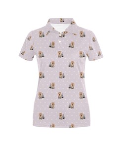 Distinctive Yorkshire Terriers Print Women'S 3D Polo Shirt For Dog Lovers