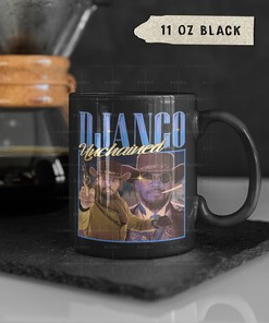 Django Unchained Dr. King Schultz Homage Fans: Moving Mug Gift with Quotes and Movie Mug