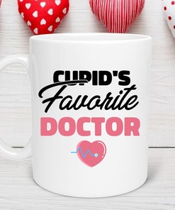 Doctor Valentine Mug Set - Funny Medical School Graduation Gift for Doctors and Nurses