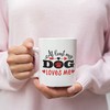 Dog Lover Mug - Valentines Day Mug For Her - At Least My Dog Loves Me Mug - Funny Coffee Mug