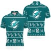 Dolphins Nfl Fans Skull Polo Shirt - Perfect For Die-Hard Fans