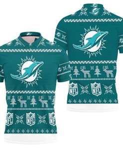 Dolphins Nfl Fans Skull Polo Shirt - Perfect For Die-Hard Fans