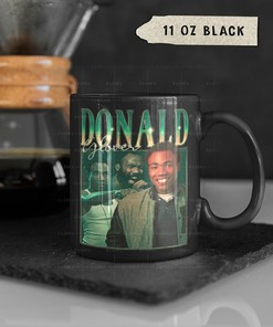 Donald Glover 90s Coffee Mug, Troy And Abed In The Morning Coffee Mug American Sitcom, 90s Retro Homage Coffee Mug Ideas