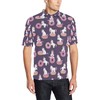 Donut Unicorn Pattern Print Design Polo Shirt Dn011 - Perfect For Donut Lovers