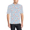 Donut Unicorn Pattern Print Design Polo Shirt Dn014 - A Sweet Treat For Any Donut Fan