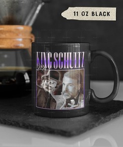 Dr. King Schultz Retro Coffee Mug: Vintage Film Movie Mug with Quotes