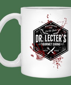 Dr. Lecter's Gourmet Dining Happy Valentine's Day Coffee Mug