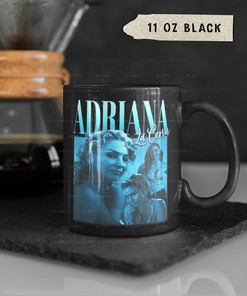 Drea de Matteo Homage Vintage Coffee Mug, Adriana La Cerva Retro 90s Mafia Mug, La Cosa Nostra Wise Guy Crime Cup