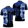 Duke Blue Devils Ncaa Skull 3D Polo Shirt For Devil Fans - A Bold And Unforgettable Look For Fans