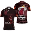 Dwyane Wade 3 Miami Heat Running Legend Polo Shirt For Fans - A Sporty And Classic Look For Fans