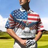 Eagle Wings Golfaholic Polo Shirt - Perfect For Golfaholics
