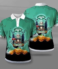 Edgy Haters I Kill You Flame 3D Polo Shirt For New York Jets Fans - Edgy Style
