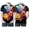 Eevee Jolteon Flareon Vaporeon Fans, Personalized 3D Polo Shirt
