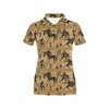 Elegant Ancient Greek Statue Print Design Women'S Polo Shirt - Great For Fans