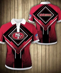 Elevate Your Style With San Francisco 49Ers Square Lattice Polo Shirt - Perfect Gift For Fans