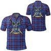 Elliot Modern Tartan Polo Shirt - Celtic Scottish Warrior Clothing For Golfers