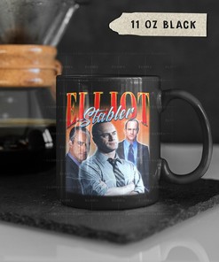 Elliot Stabler Law And Order SVU 90'S Coffee Mug | Retro Coffee Mug for Law and Order Fans | Perfect Gift Idea