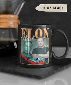 Elon Musk Water Mug for Dogecoin and Space Car Fans: Movie Coffee Mug with Billionaire Mug Ideas