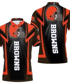 Embrace Your Inner Fan With For Fans Cleveland Browns 3D Polo Shirt