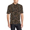 Embroidered Dream Catcher Style Men'S Polo Shirt - A Sophisticated Take On A Classic Symbol