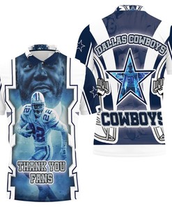 Emmitt Smith 22 Dallas Cowboys Nfc East Division Champions Super Bowl 2021 Polo Shirt With 3D Design