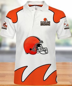 Endless Possibilities With Cleveland Browns 3D Polo Shirt