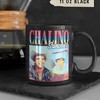 Eslabon Armando Vintage Mexican Corridos Songwriter Mug: Black Mug with KAM Design