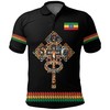 Ethiopian Holy Cross Polo Shirt - Unique Gift For Religious Fans
