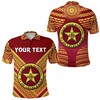 Eua High School Creative Style Maroon Polo Shirt (Custom Personalized) - Show Your School Spirit