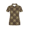 Express Your Style With Ancient Greek Print Design Women'S Polo Shirt A2