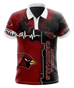 Eye-Catching Design Arizona Cardinals Beating Curve Polo Shirt - Great Gift
