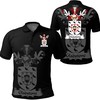 Family Crest Golf Polo Shirt With Gladstone Design - Ideal For Family Members And Golf Fans