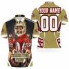 Fan Gift: San Francisco 49Ers 2021 Super Bowl Nfc West Division Champions Personalized Polo Shirt With Polo Collar