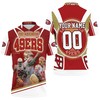 Fan Gift: Super Bowl 2021 San Francisco 49Ers Nfc East Champions Athleisure Polo Shirt With 3D Polo Shirts